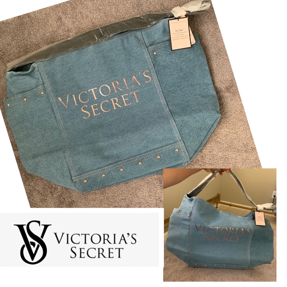 Victoria’s Secret Denim Tote Cute & Chic!